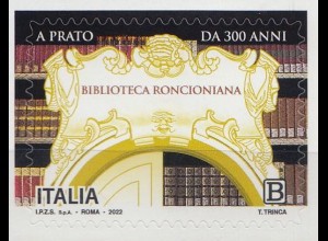 Italien MiNr. 4414, 300 Jahre Roncioniana-Bibliothek, Prato