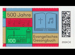 D,Bund Mi.Nr. 3810, 500 Jahre Evangelisches Gesangbuch selbstklebend (100)
