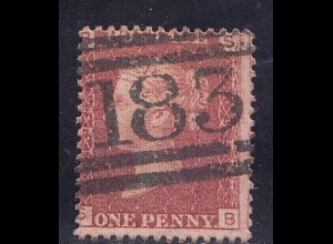Großbritannien Mi.Nr. 16 Platte 195 Königin Victoria (1 P.)