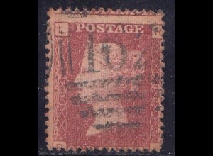Großbritannien Mi.Nr. 16 Platte 192 Königin Victoria (1 P.)