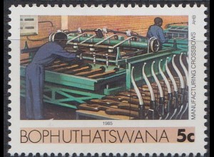 Südafrika - Bophuthatswana Mi.Nr. 152x Freim. Armbrustfabrik (5)