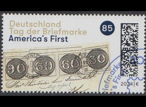 D,Bund Mi.Nr. 3822 Tag der Briefmarke 2024: America´s First (85)