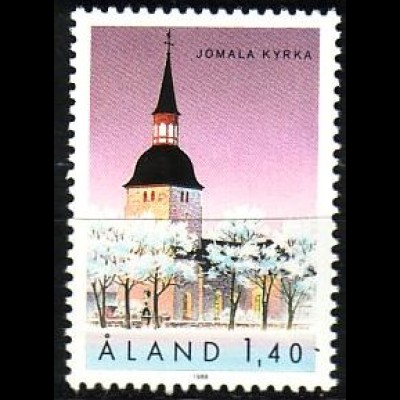 Aland Mi.Nr. 31 Kirche von Jomala (1.40M)