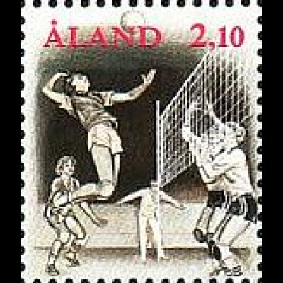 Aland Mi.Nr. 47 Int. Sportspiele, Volleyball (2.10M)