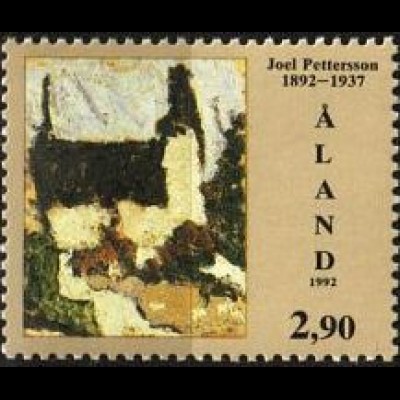 Aland Mi.Nr. 61 100 Geb. Joel Pettersson, Landschaft aus Lemland (2.90M)