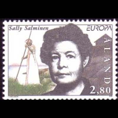 Aland Mi.Nr. 113 Berühmte Frauen, Sally Salminen, Schriftstellerin (2.80M)