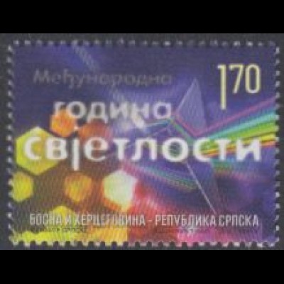 Bosnien-Herz.Serb. Mi.Nr. 645 Int.Jahr des Lichts, Lichtspektrum (1,70)