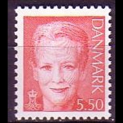Dänemark Mi.Nr. 1482 Freim. Königin Margrethe II. (5,50)