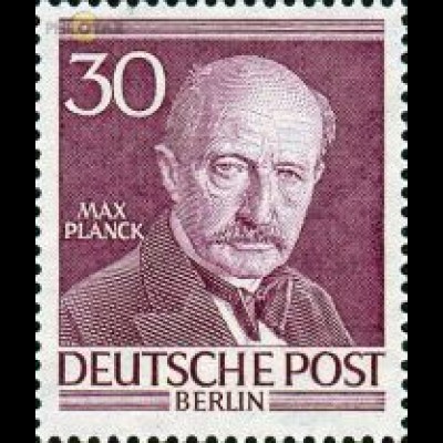 Berlin Mi.Nr. 99 Männer Berl. Geschichte, Planck (30)