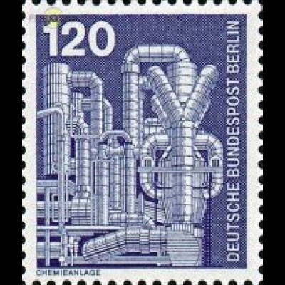 Berlin Mi.Nr. 503 Industrie und Technik, Chemieanlage (120)