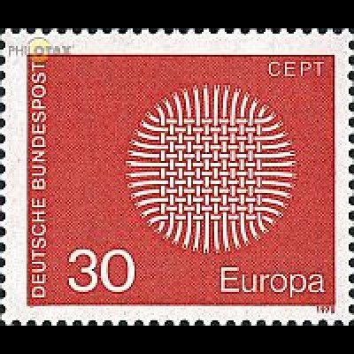 D,Bund Mi.Nr. 621 Europa 70 (30)