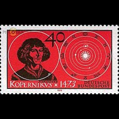 D,Bund Mi.Nr. 758 Kopernikus (40)