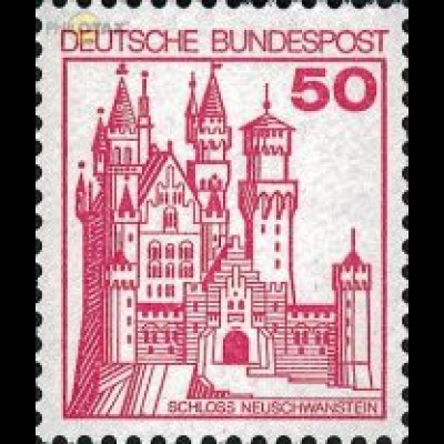 D,Bund Mi.Nr. 916AI Burgen u.Schl.gez. Neuschwanstein (50)