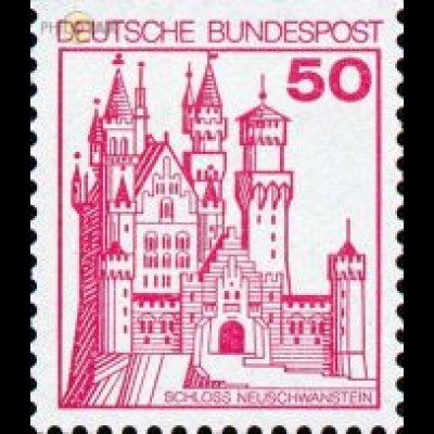 D,Bund Mi.Nr. 916CI Burgen u.Schl.oben geschn. Neuschwanstein (50)
