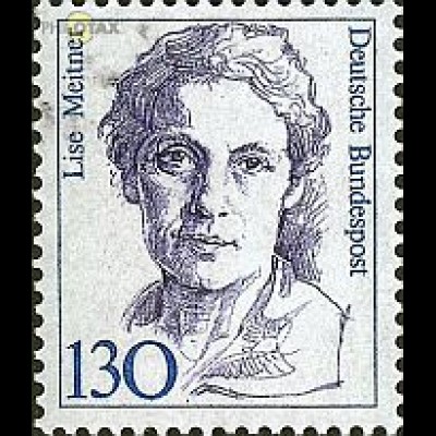 D,Bund Mi.Nr. 1366 Frauen, Lise Meitner, Physikerin (130)