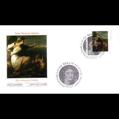 D,Bund Mi.Nr. 2785 Dt. Malerei, Die verlassene Ariadne von Ang. Kaufmann (260)