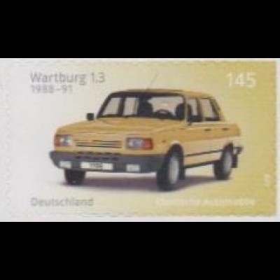 D,Bund MiNr. 3378 Klassische Automobile, Wartburg 1,3, skl (145)