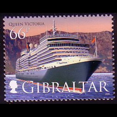Gibraltar Mi.Nr. 1287 Kreuzfahrtschiff Queen Victoria (66)