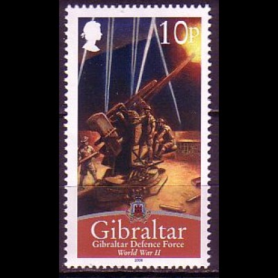 Gibraltar Mi.Nr. 1294 Königl. Streitkräfte, Flugabwehrkräfte (10)