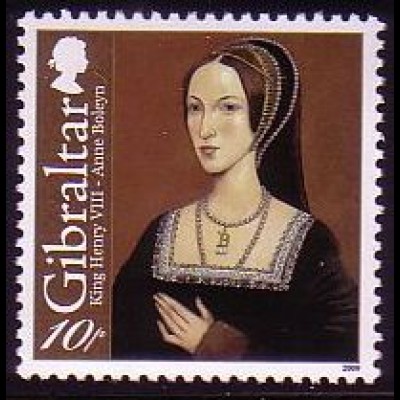 Gibraltar Mi.Nr. 1309 Thronbesteigung Heinrichs VIII, Anne Boleyn (10)