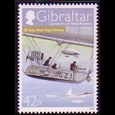 Gibraltar Mi.Nr. 1321 Luftfahrzeuge Marine, Aufklärungsluftschiff Z.1 (42)