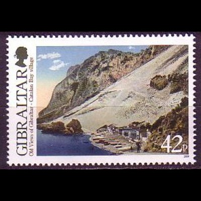 Gibraltar Mi.Nr. 1341 Frühere Ansichten von Gibraltar, Catalan Bay (42)