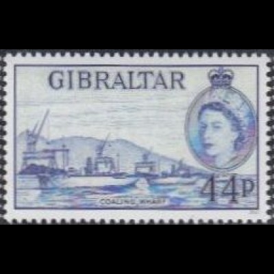 Gibraltar Mi.Nr. 1560 Freim.Gribraltar, Kohlenkai, Elisabeth II (44)