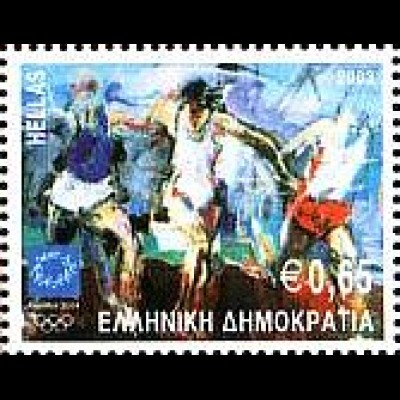 Griechenland Mi.Nr. 2186 Olympia 2004 (VII); Laufen (0,65)
