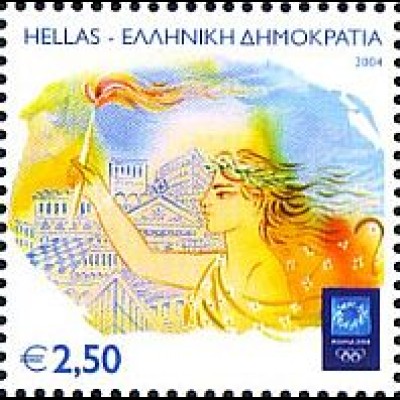 Griechenland Mi.Nr. 2221 Olympische Sommerspiele 2004 (XIII), Nike (2,50)