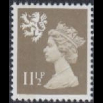 GB-Schottland Mi.Nr. 32 Freim.Königin Elisabeth II (11 1/2)