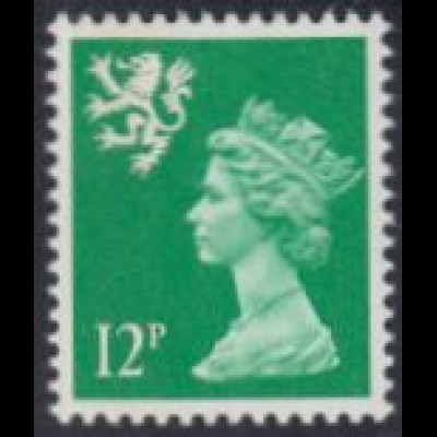 GB-Schottland Mi.Nr. 47A Freim.Königin Elisabeth II (12)