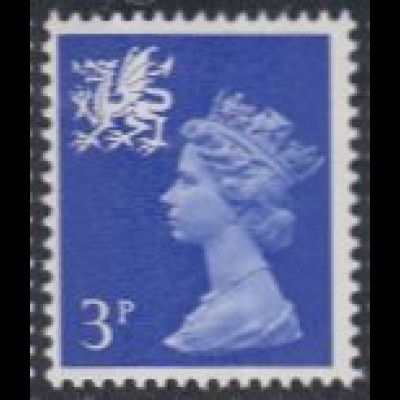 GB-Wales Mi.Nr. 14 Freim.Königin Elisabeth II (3)