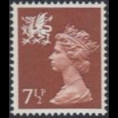 GB-Wales Mi.Nr. 18 Freim.Königin Elisabeth II (7 1/2)