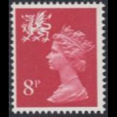 GB-Wales Mi.Nr. 19 Freim.Königin Elisabeth II (8)