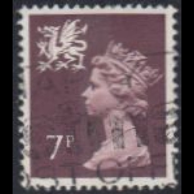 GB-Wales Mi.Nr. 25 Freim.Königin Elisabeth II (7)
