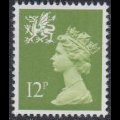 GB-Wales Mi.Nr. 28 Freim.Königin Elisabeth II (12)