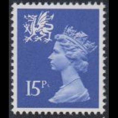 GB-Wales Mi.Nr. 30 Freim.Königin Elisabeth II (15)