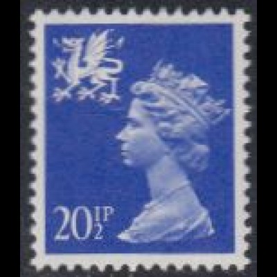 GB-Wales Mi.Nr. 40A Freim.Königin Elisabeth II (20 1/2)