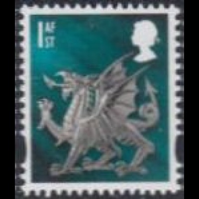 GB-Wales Mi.Nr. 84 Freim.Drache (1st)