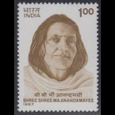Indien Mi.Nr. 1094 Shree Shree Ma Anandamayee (1,00)