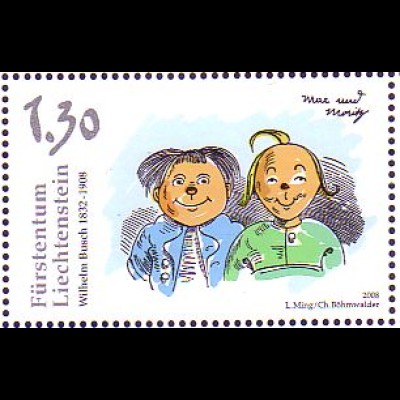 Liechtenstein Mi.Nr. 1492 Wilhelm Busch, Max und Moritz (1,30)