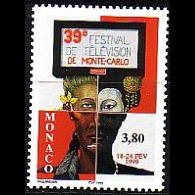 Monaco Mi.Nr. 2440 Int. Fernsehfestival von Monaco (3,80)