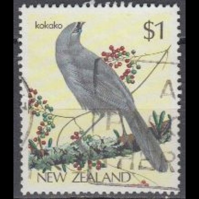 Neuseeland Mi.Nr. 931 Freim. Vögel, Krähe (1)