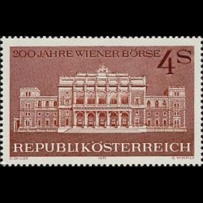 Österreich Mi.Nr. 1367 Wiener Börse, Vorderansicht (4)