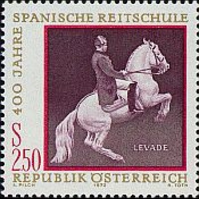 Österreich Mi.Nr. 1397 Spanische Reitschule Levade (2,50)