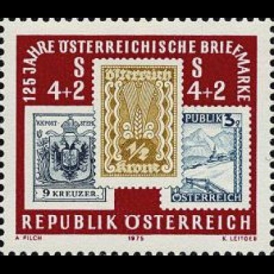Österreich Mi.Nr. 1504 125 J. Briefmarke, Marken Nr. 5,360,738 (4+2)