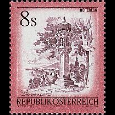 Österreich Mi.Nr. 1506 Freim. Schönes Öst. Bildstock Reiteregg (8)