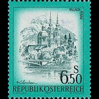 Österreich Mi.Nr. 1549 Freim. Schönes Öst. Villach-Perau (6,50)