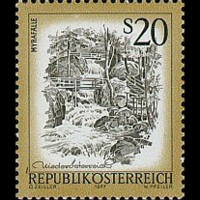 Österreich Mi.Nr. 1565 Freim. Schönes Öst. Myrafälle Muggendorf (20)