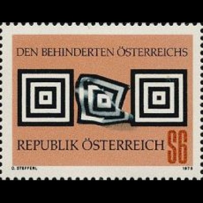 Österreich Mi.Nr. 1585 Kongress Liga zugunsten geistig Behinderter (6)